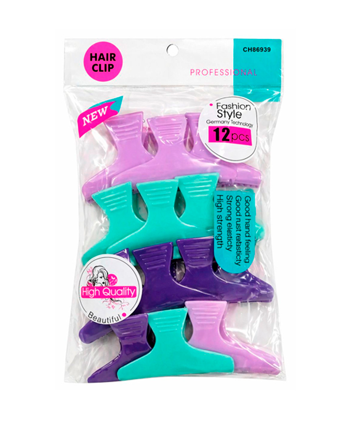 FASHION STYLE MARIPOSAS PARA CABELLO TONO PASTEL 12 PIEZAS CH86939