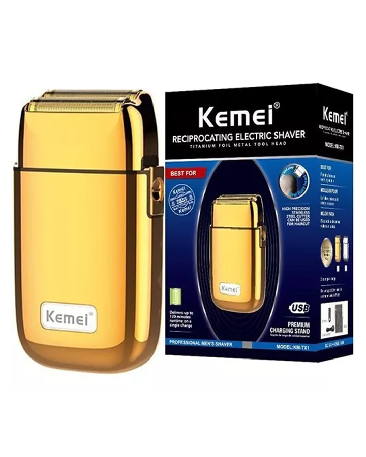 KEMEI SHAVER GOLD TX-1