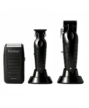KEMEI COMBO EN ESTUCHE CLIPPER+TRIMMER+SHAVER KM-S9