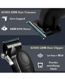 KEMEI COMBO EN ESTUCHE CLIPPER+TRIMMER+SHAVER KM-S9