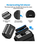KEMEI COMBO EN ESTUCHE CLIPPER+TRIMMER+SHAVER KM-S9