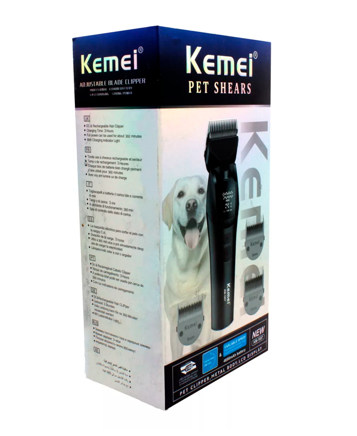 KEMEI PET SHEARS MAQUINA MASCOTAS KM-1857
