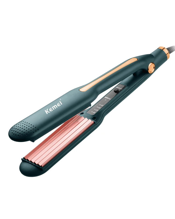 KEMEI PLANCHA PARA CABELLO – El Palacio De La Belleza