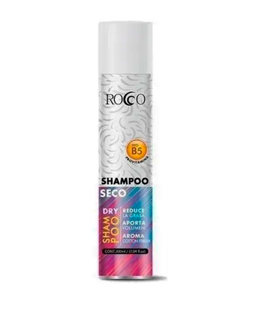ROCCO SHAMPOO EN SECO SPRAY 200 ML.