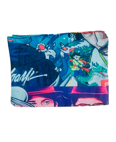 HAIRSTAR CUBRIDOR DE BARBERIA CANTANTES RAP 160X145 CMS N1342