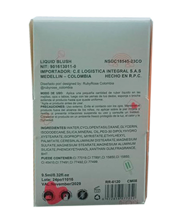 MELU 2X1 LABIAL Y RUBOR RR-6120 CM08 BLISTER 6 PIEZAS G-2