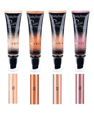 RUBY ROSE BODY GLOW SHINE HB-8110 BLISTER 24 PZ.