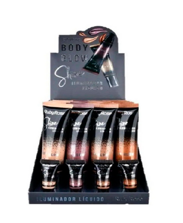 RUBY ROSE BODY GLOW SHINE HB-8110 BLISTER 24 PZ.