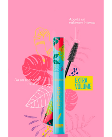 RUBY ROSE TROPICO MASCARA HB-8309-1 EXTRA VOLUMEN
