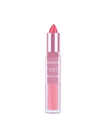 RUBY ROSE FEELS MATE LIPS 2 EN 1 STICK / LIQUIDO HB-8608 TONO 065 GRUPO 3