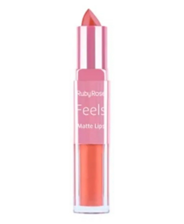 RUBY ROSE FEELS MATE LIPS 2 EN 1 STICK / LIQUIDO HB-8608 TONO 211 GRUPO 4