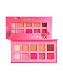 RUBY ROSE CHERRY KIT 10 SOMBRAS 6 MATTE /4 METALICOS HB-1050
