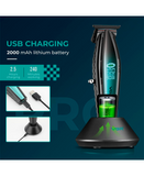 VGR TRIMMER NEGRO CON VERDE 9000 RPM V-992 - El Palacio De La Belleza