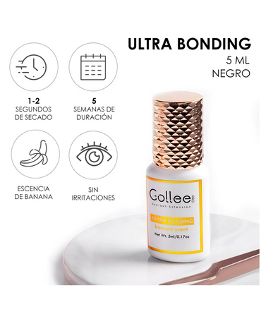 GOLLEE ULTRA BONDING BANANA SCENT ADHESIVO PESTAÑAS 5 ML.