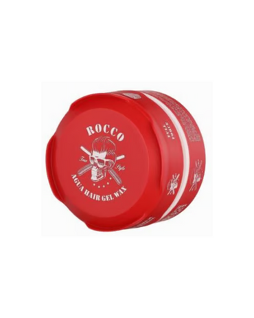 ROCCO AQUA HAIR GEL WAX RED 150 ML.