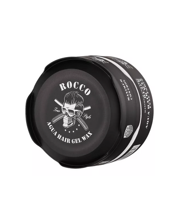 ROCCO AQUA HAIR GEL WAX BLACK 150 ML.