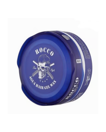 ROCCO AQUA HAIR GEL WAX BLUE 150 ML.