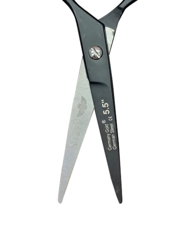 GERMANY TIJERA LINEAL NEGRA S-1370 5.5
