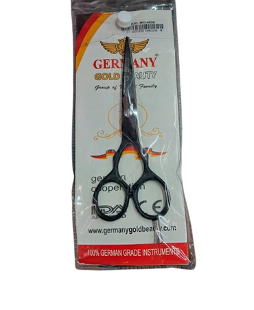 GERMANY TIJERA LINEAL NEGRA MD-4026 / 5 PULGADAS