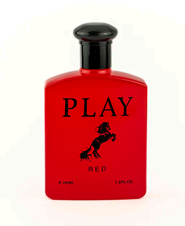 EBC PLAY RED EAU DE TOILETTE SPRAY 100 ML. INSPIRED POLO RED BY RALPH L