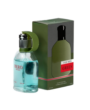 EBC HERO GREEN EAU DE TOILETTE 100 ML. INSPIRED BY HUGO BOSS GREEN