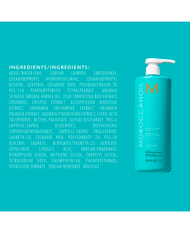 MOROCCANOIL EXTRA VOLUMEN SHAMPOO 1 LT.