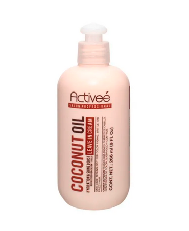 ACTIVEE COCONUT OIL CREMA PARA PEINAR 9 OZ.
