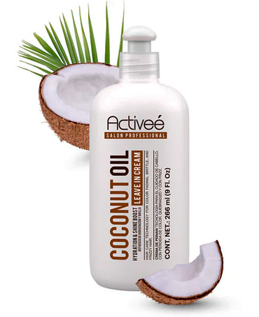 ACTIVEE COCONUT OIL CREMA PARA PEINAR 9 OZ.