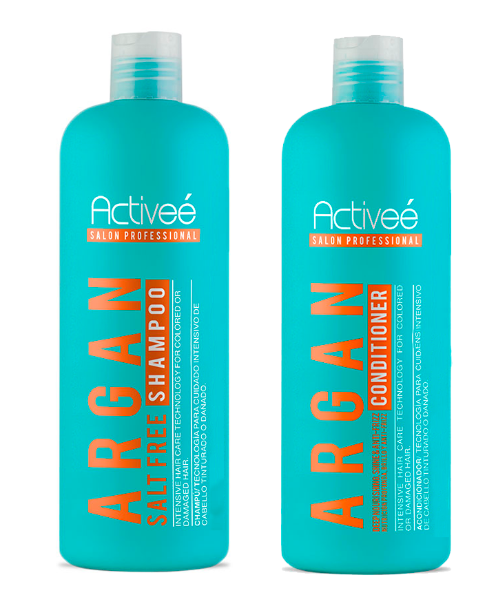 ACTIVEE DUO ARGAN SHAMPOO Y ACONDICIONADOR 32 OZ.