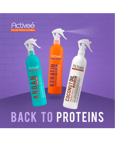 ACTIVEE KERATIN PROTEIN SPRAY LEAVE IN THERMAL PROTECTION 8 OZ.