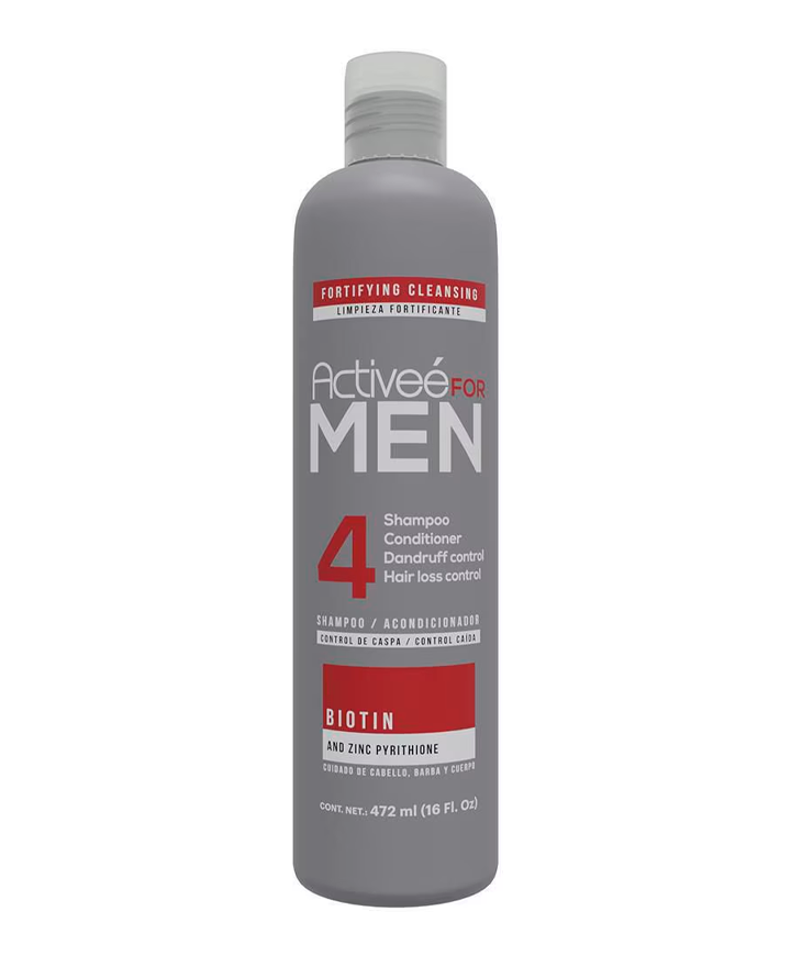ACTIVEE FOR MEN SHAMPOO 4 EN 1 16 OZ.