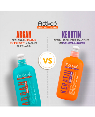 ACTIVEE ARGAN CREMA PARA PEINAR 9 OZ.