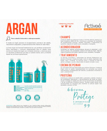 ACTIVEE ARGAN TRATAMIENTO 16 OZ.