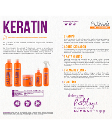 ACTIVEE KERATIN CONDITIONER 16 OZ.