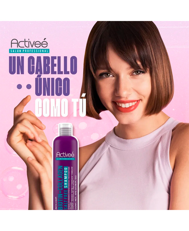 ACTIVEE BIOTIN+COLLAGEN SHAMPOO 16 OZ.