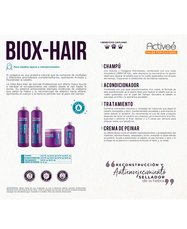 ACTIVEE BIOTIN+COLLAGEN SHAMPOO 16 OZ.