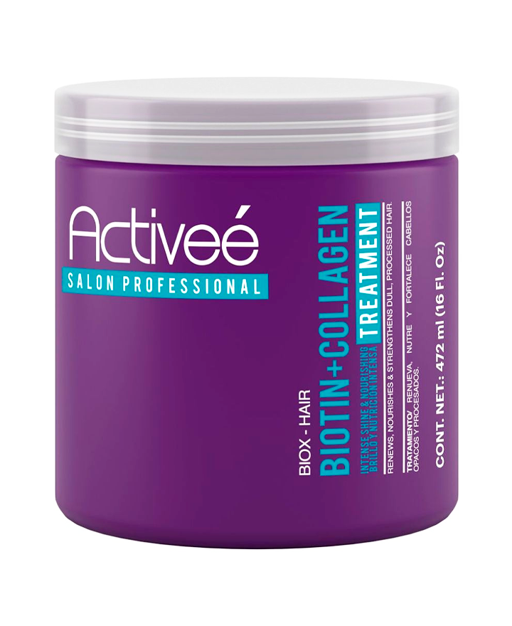 ACTIVEE BIOTIN+COLLAGEN CREMA PARA PEINAR 16 OZ.