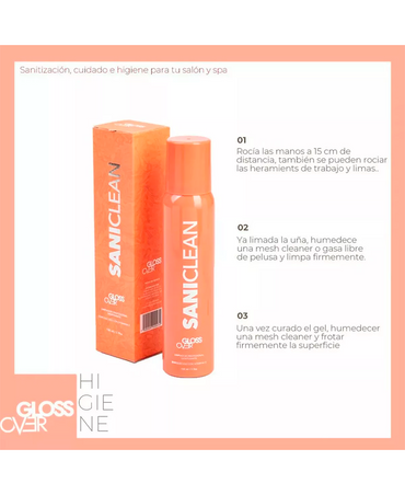 GLOSS OVER SANI CLEAN MIST 150 ML