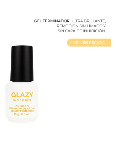 GLOSS OVER GLAZY MULTIGEL TERMINADOR BRILLANTE 15 GRS.