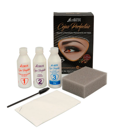 ESTILISTA CEJAS PERFECTAS ESTUCHE 50 APLICACIONES