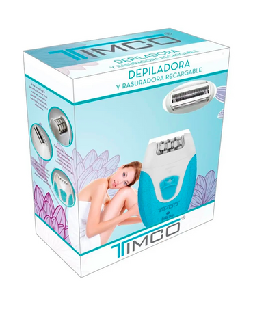 TIMCO DEPILADORA Y RASURADORA AZUL DAMA DS-9610