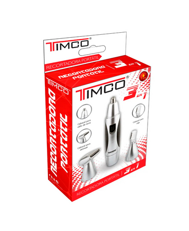 TIMCO KIT X47 RECORTADORA DE VELLO NARIZ Y OREJAS