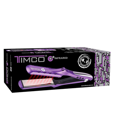 TIMCO PLANCHA LM-125M INFRARED 4 EN 1 MORADO