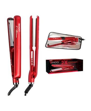 TIMCO PLANCHA PK-R AKTIVKOHLE ROJO/NEGRO