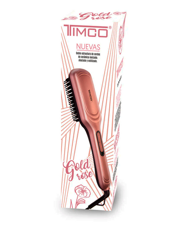 TIMCO CEPILLO CE-003 TERMICO ALACIADOR GOLD ROSE