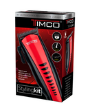 TIMCO KIT PELUQUERIA COLOR ROJO EN CAJA HC-202-R