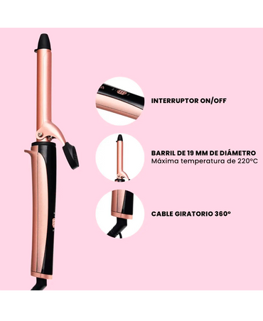 TIMCO TENAZA TR-20D SOFT CURLER 19 MM.