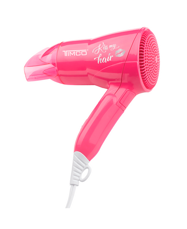 TIMCO KIT COM-10X KISS MY HAIR SECADORA+CEPILLO