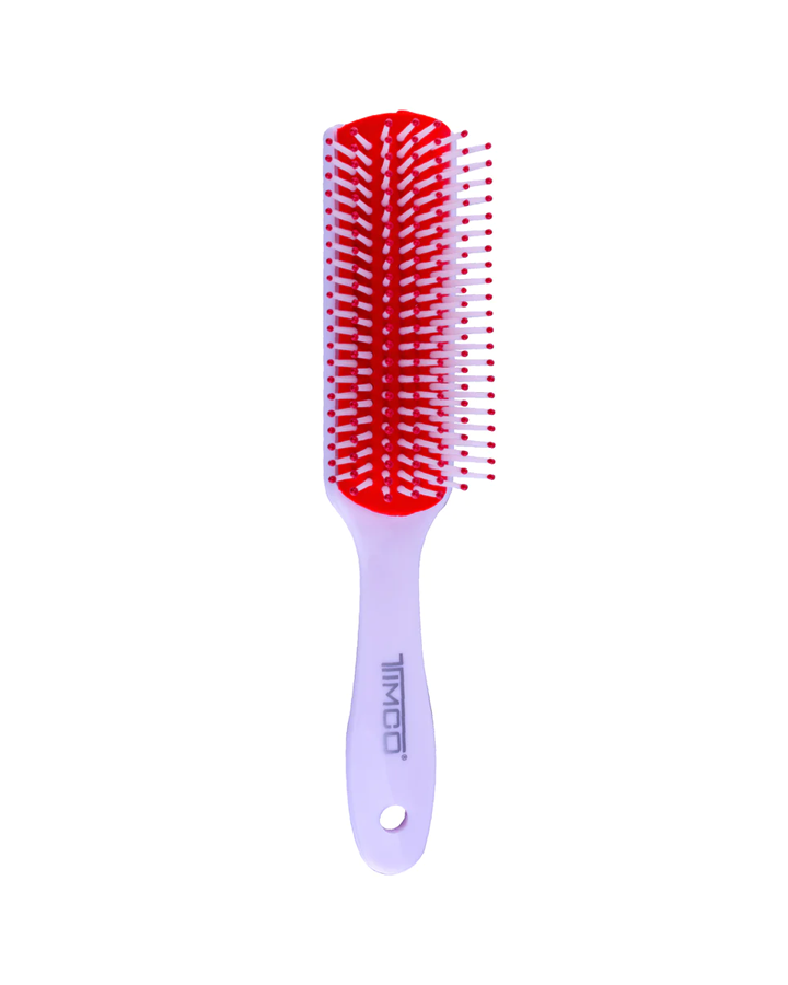 TIMCO CEPILLO NARANJA DESENREDANTE TIPO DENMAN 8704