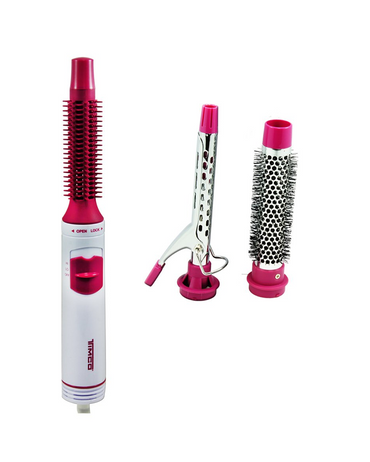 TIMCO CEPILLO Y TENAZA AJ300-3 HAIRSTYLE 3 EN 1